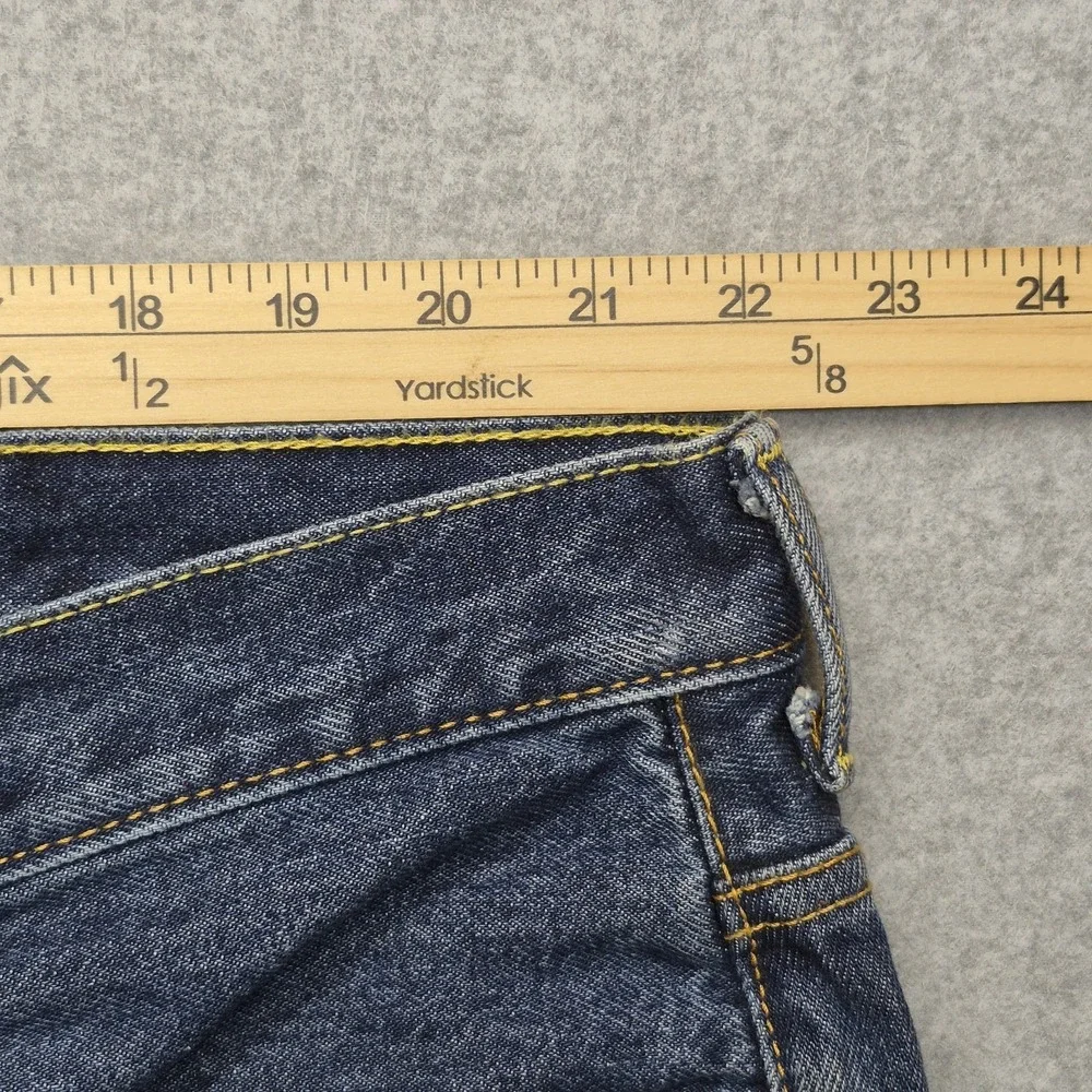 Levi's 505 Jeans Mens 44x29 Dark Wash Straight Leg Classic Denim Regular Fit